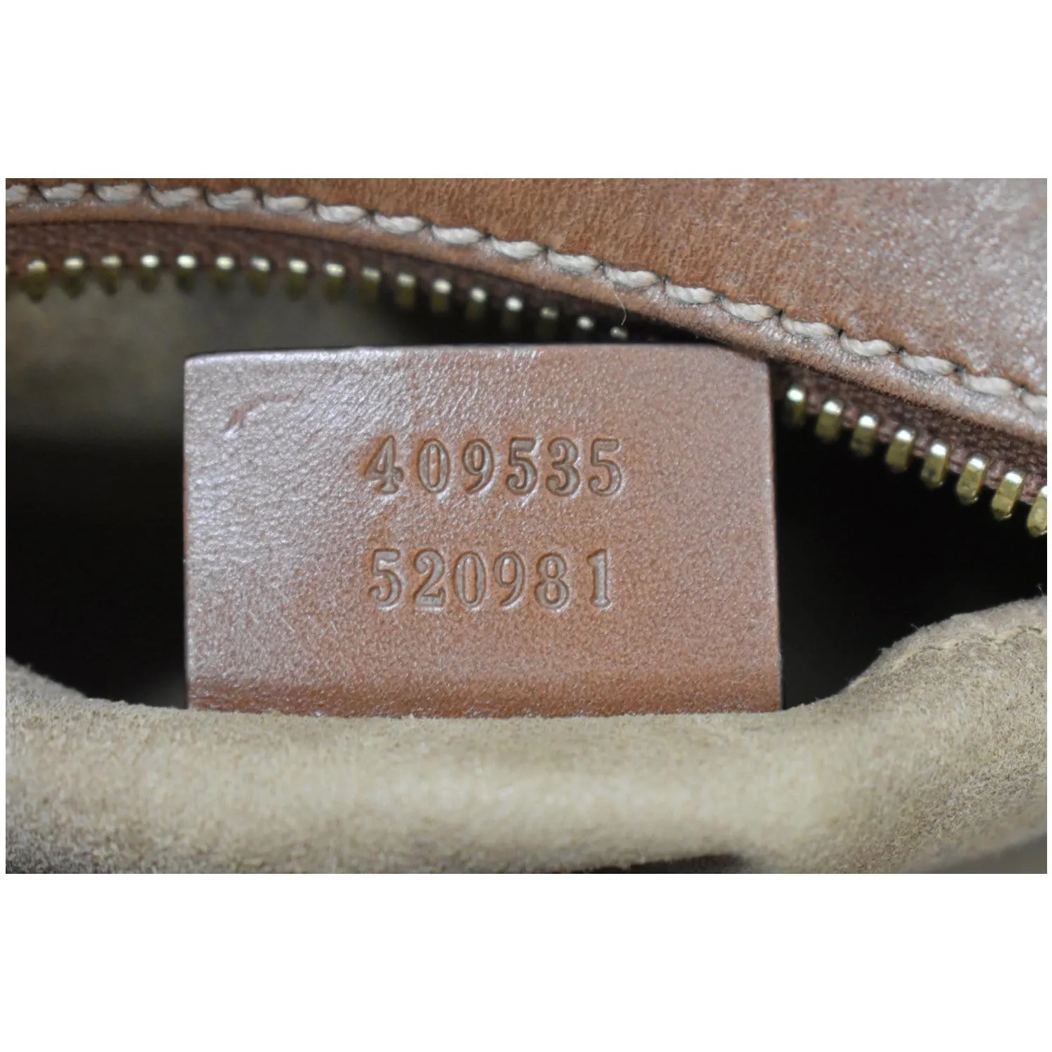 GUCCI GG Supreme Mini Chain Crossbody Bag Beige 409535