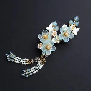 Hair Clips: Ice Flower