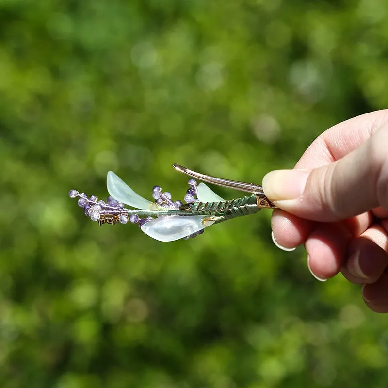 Hair Clips: Wisteria