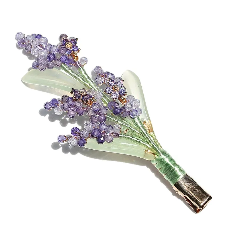 Hair Clips: Wisteria