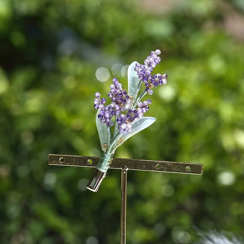 Hair Clips: Wisteria