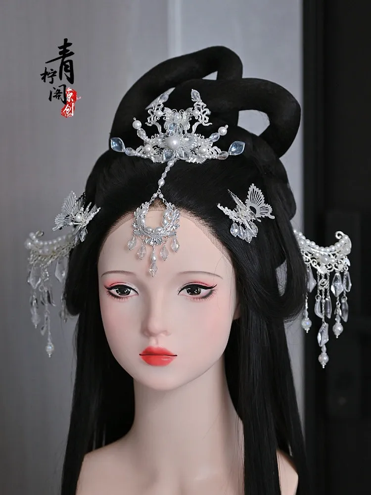 Hair Pins: Curve Moon