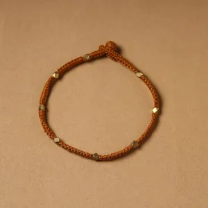 Handcrafted Patwa Thread & Beadwork Anklet 57
