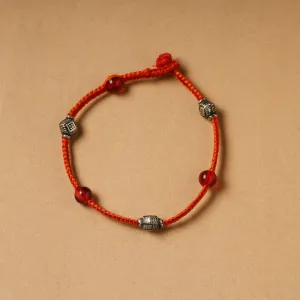 Handcrafted Patwa Thread & Beadwork Anklet 62