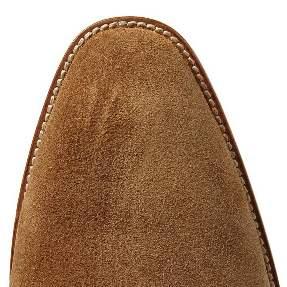 Handmade Cow Leather Suede High Ankle Boots