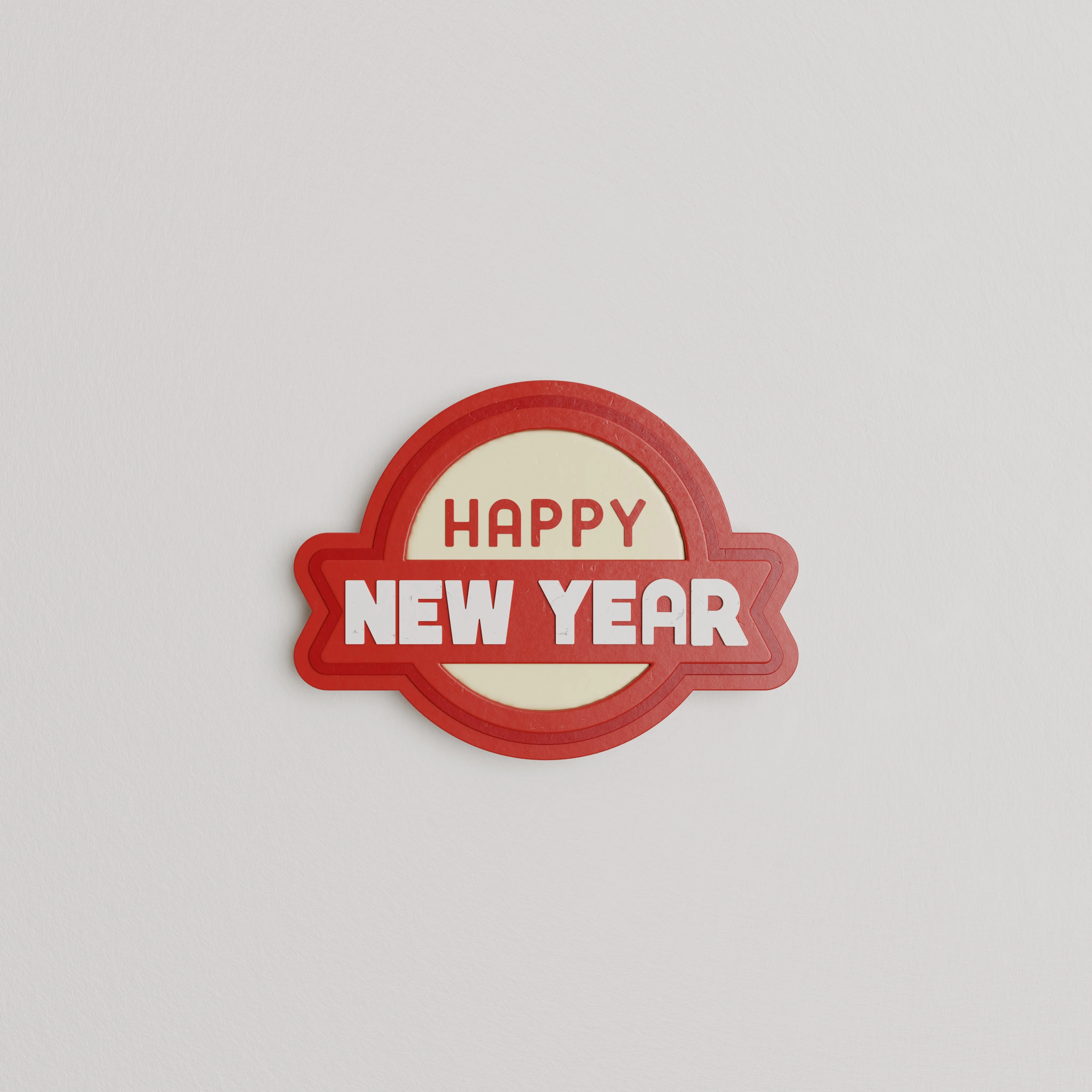 Happy New Year Hule Patch