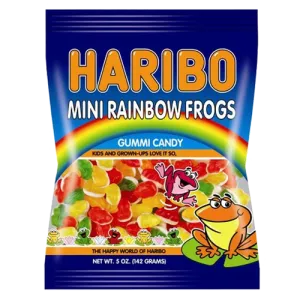 Haribo Mini Rainbow Frogs  [142g] - USA