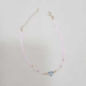 Heart Blue Eye Anklet 2