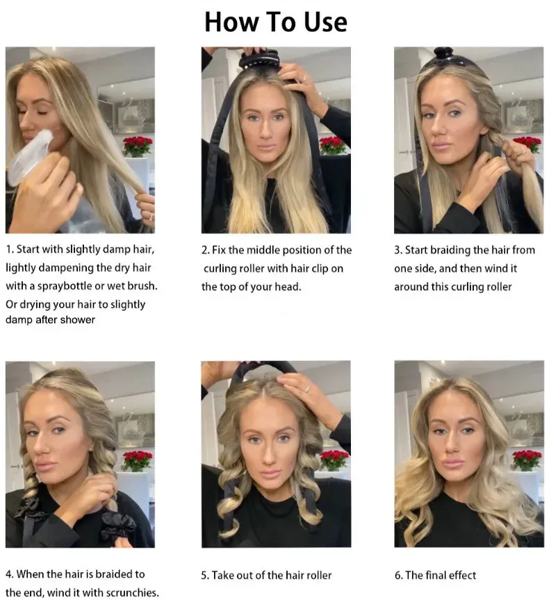 Heatless Curl Magic