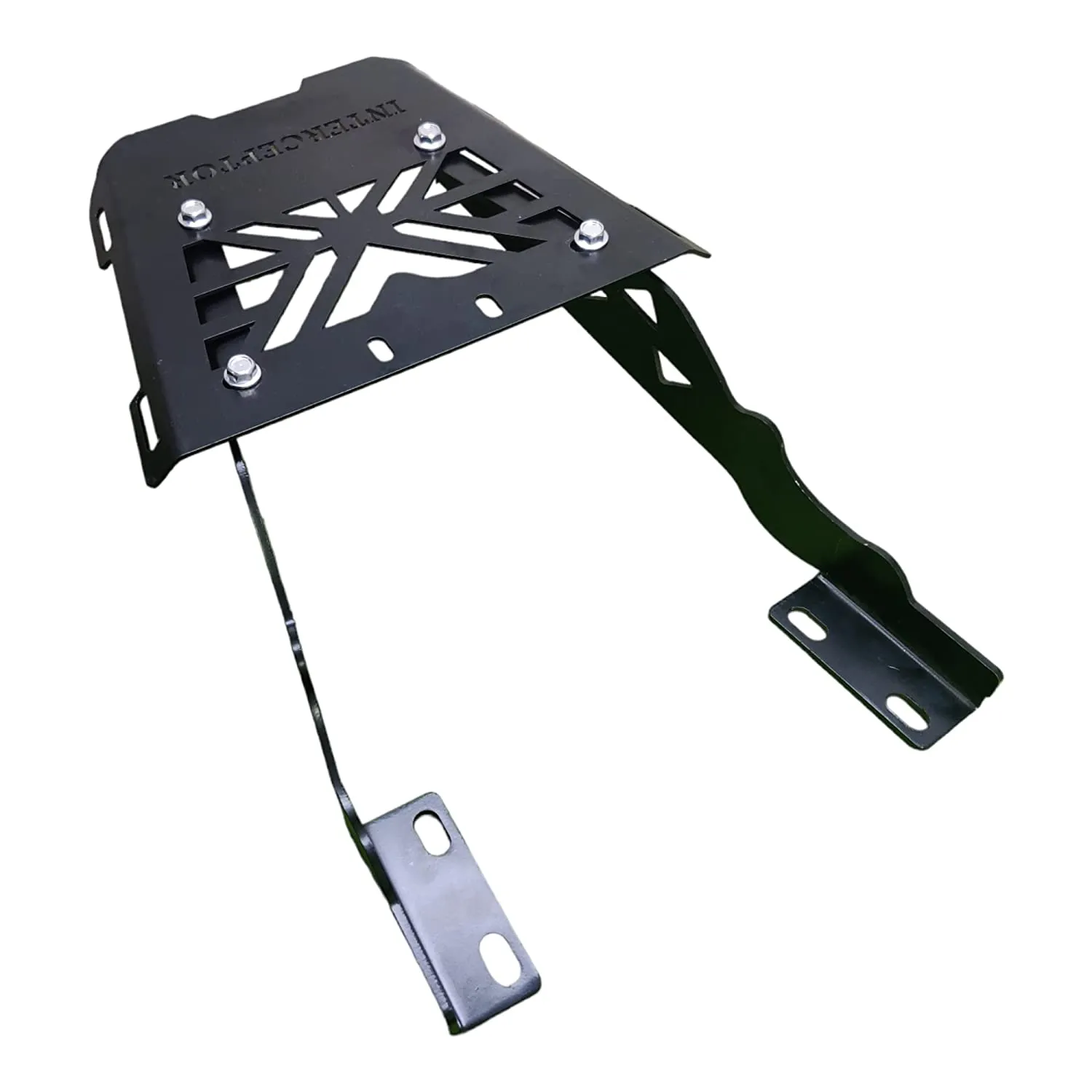Heavy Weight Carrier Luggage with Top Plate Metel 3mm Iron Plate for RE Interceptor,Continental Gt 650 cc.