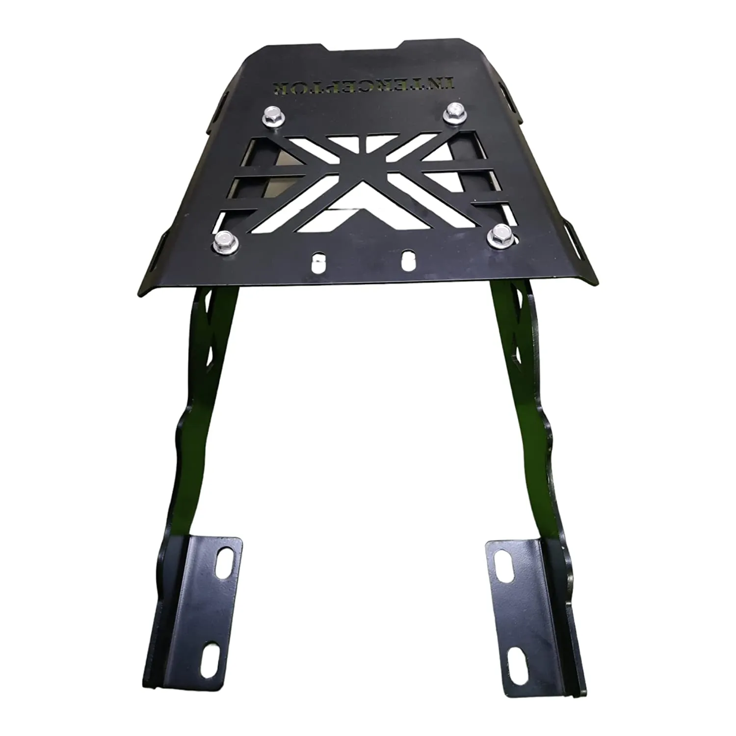 Heavy Weight Carrier Luggage with Top Plate Metel 3mm Iron Plate for RE Interceptor,Continental Gt 650 cc.