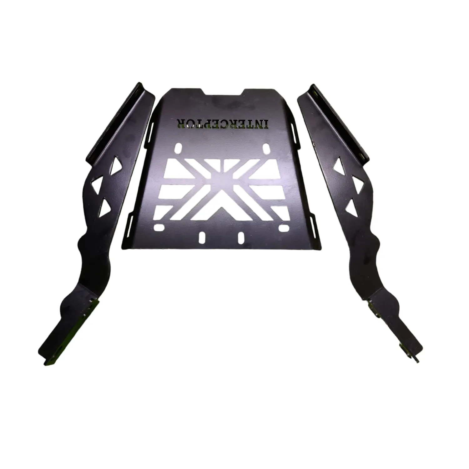 Heavy Weight Carrier Luggage with Top Plate Metel 3mm Iron Plate for RE Interceptor,Continental Gt 650 cc.