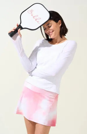 Her Majesty Long Sleeve Top Cloud White