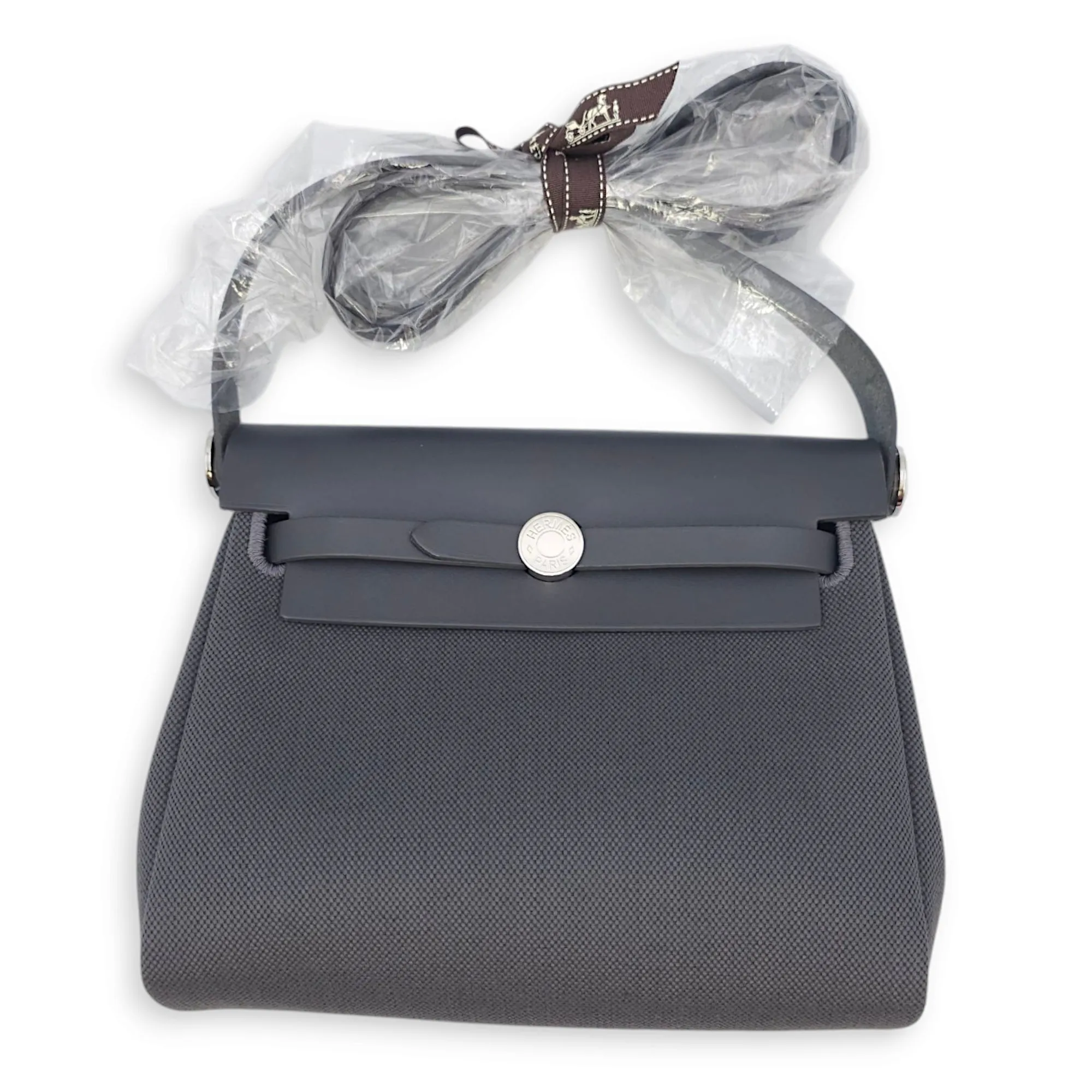 Herbag Mini Ardoise in Vache Hunter/Toile, Palladium hardware