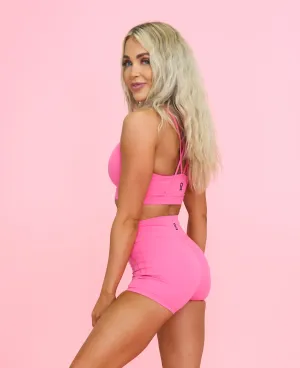 High Rise Shorties - Pink