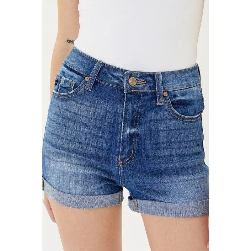 High rise shorts