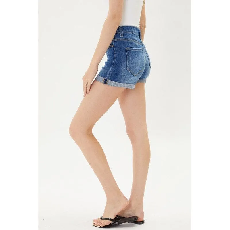 High rise shorts
