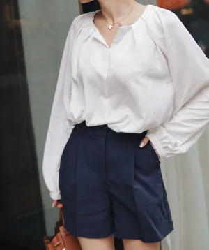 High Rise Tailored Short