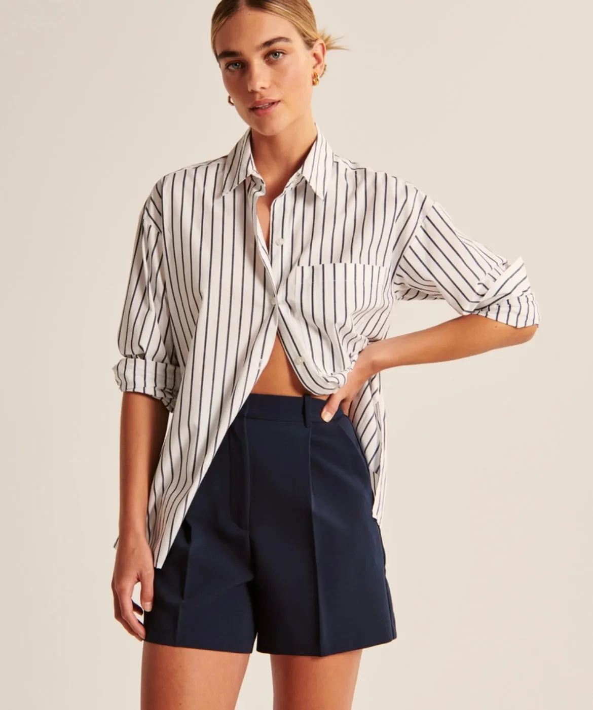 High Rise Tailored Short