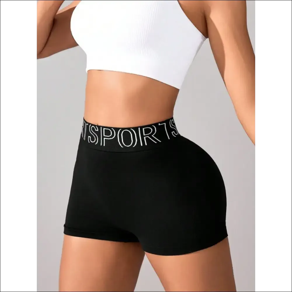 High Waist Active Shorts for Women