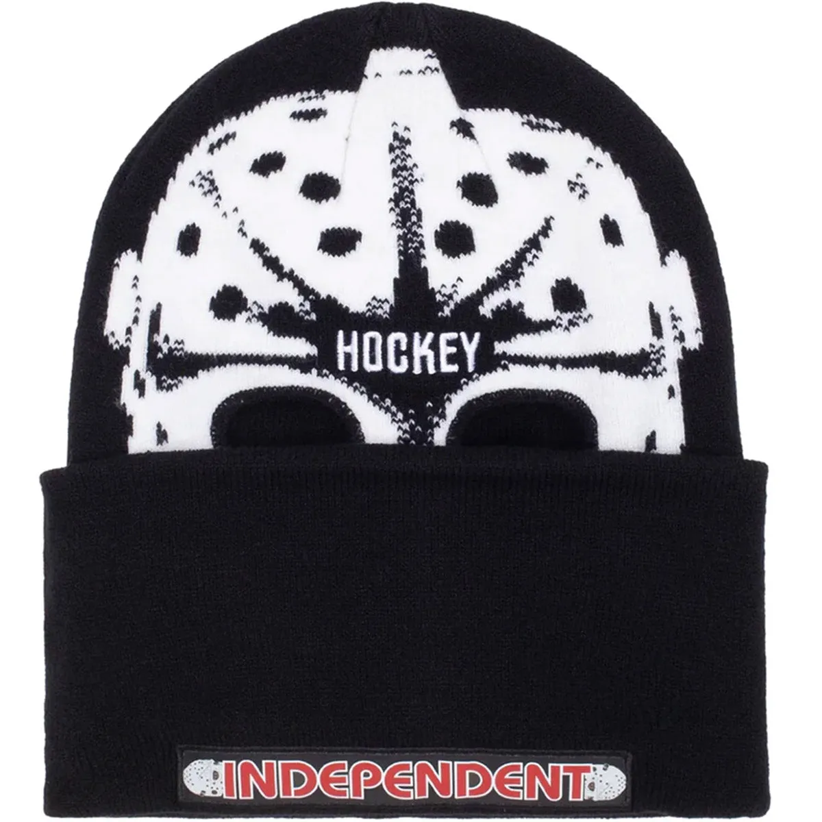 Hockey - Independent Hockski Mask Beanie Black/White