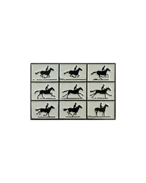 Horse in Motion Enamel Pin
