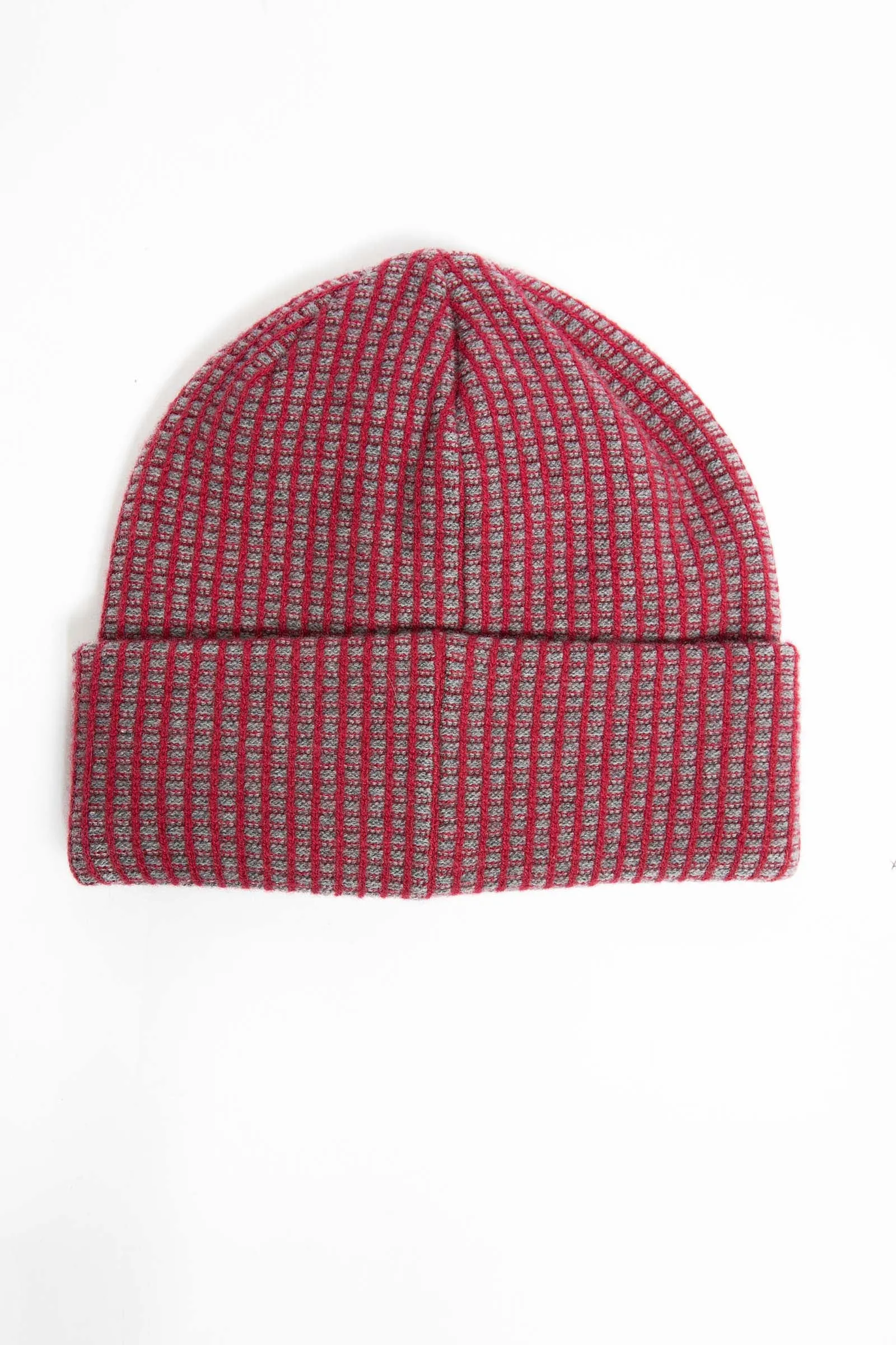 I.S.M. 'American Flag' Red Cashmere Beanie