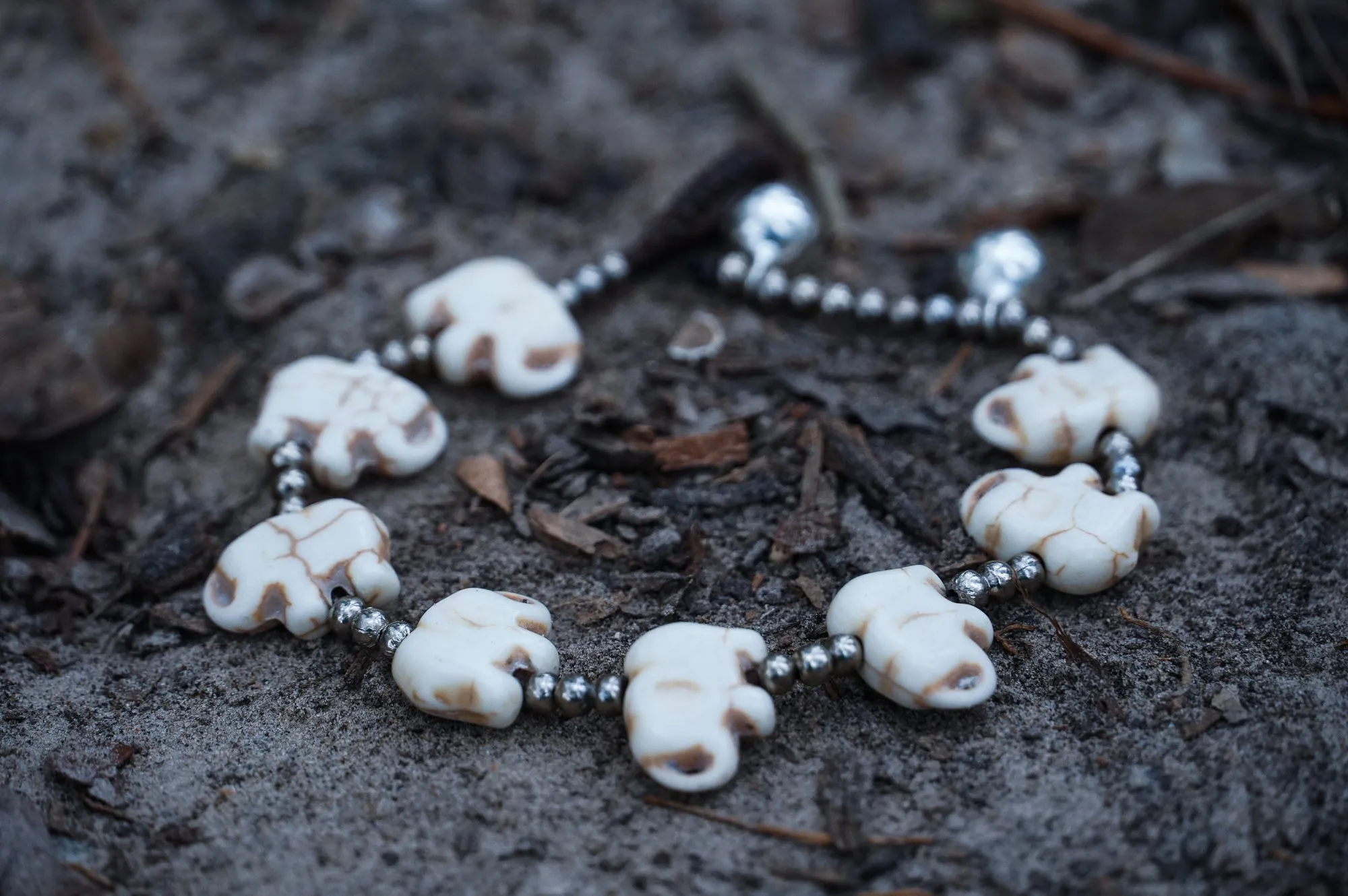 Ivory Serenity Elephant Bracelet