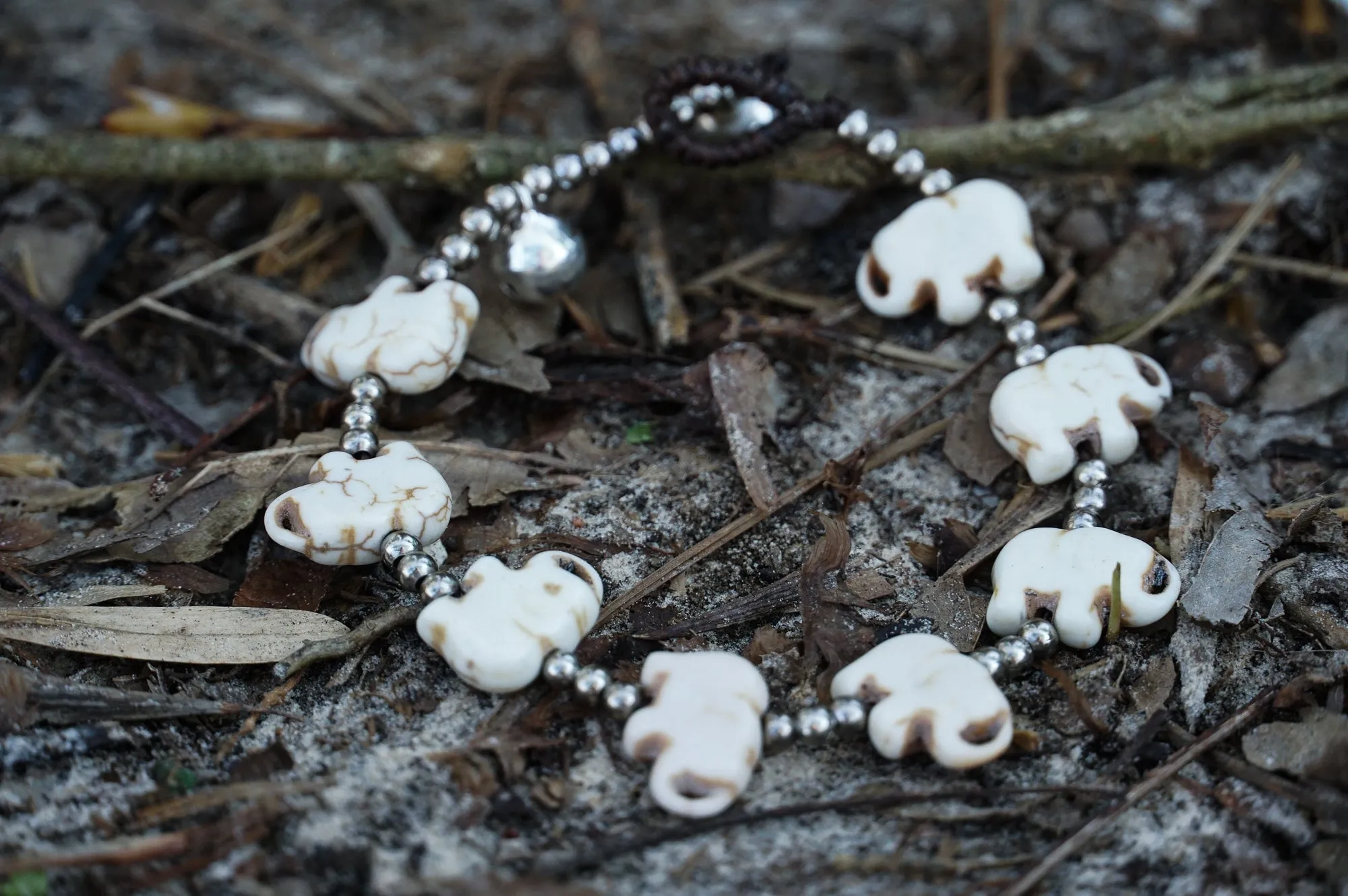 Ivory Serenity Elephant Bracelet