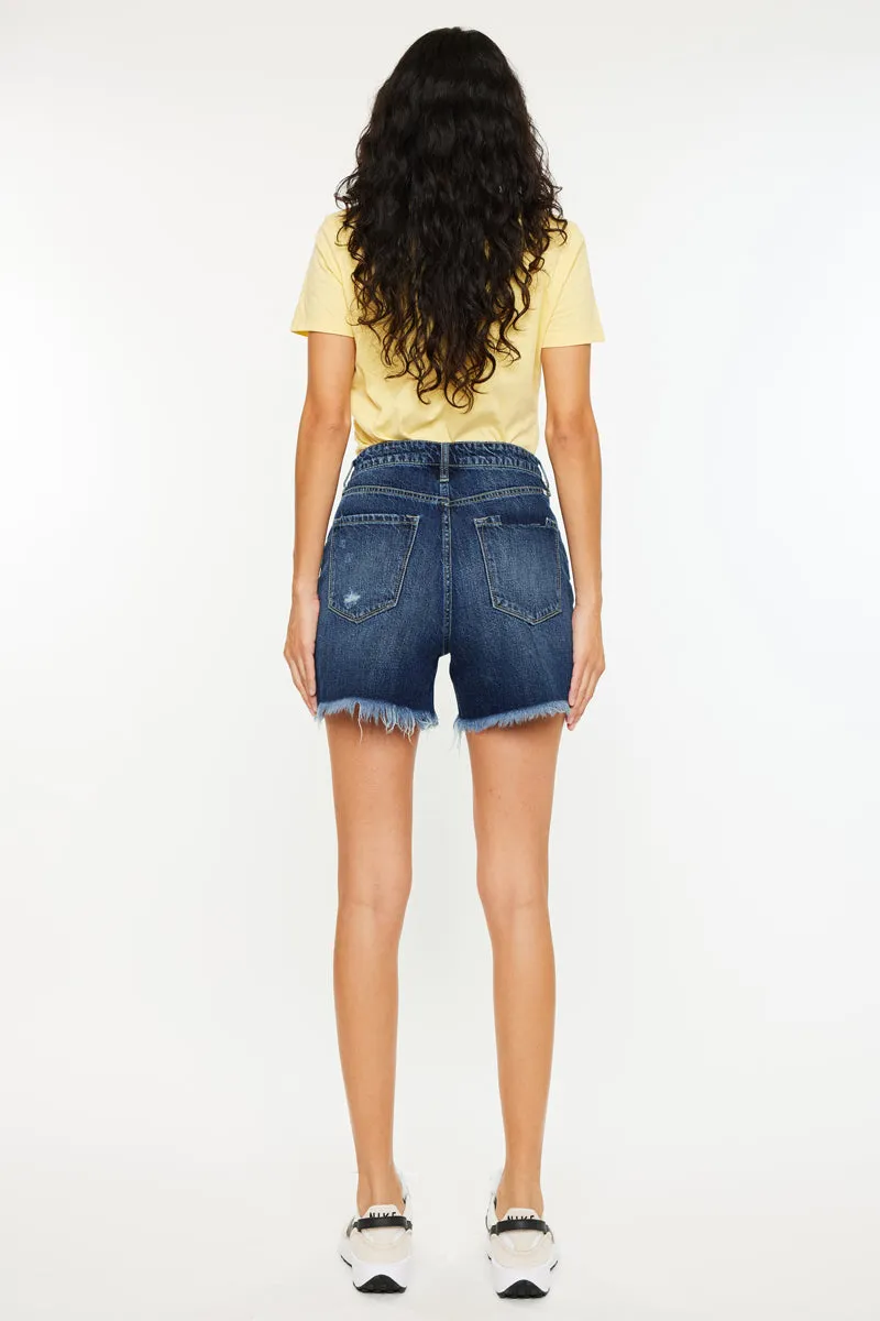 Jansen Ultra High Rise Boyfriend Shorts