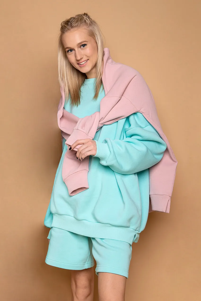 JUNA Sweatshorts Aqua
