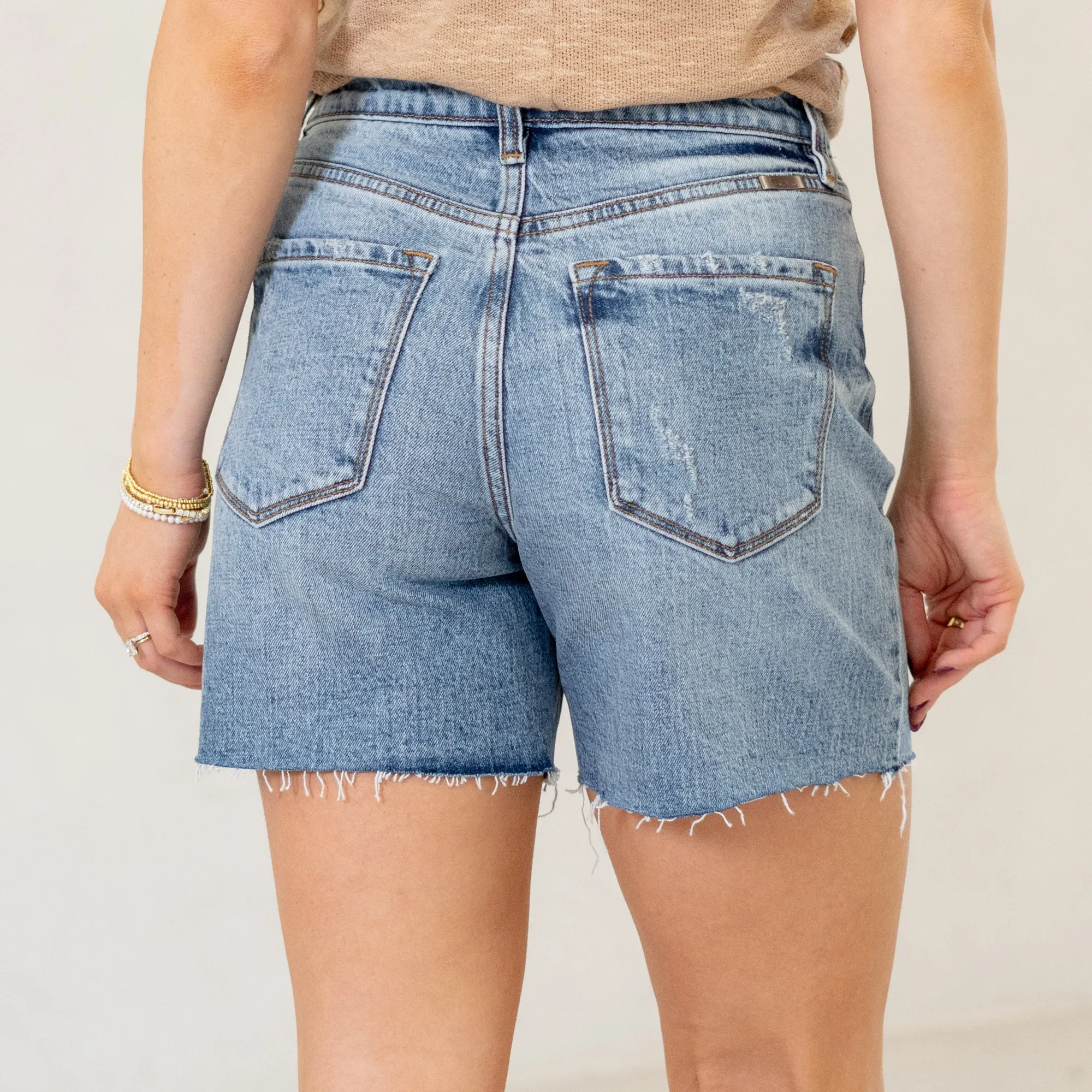 June High Rise Shorts Regular & Plus