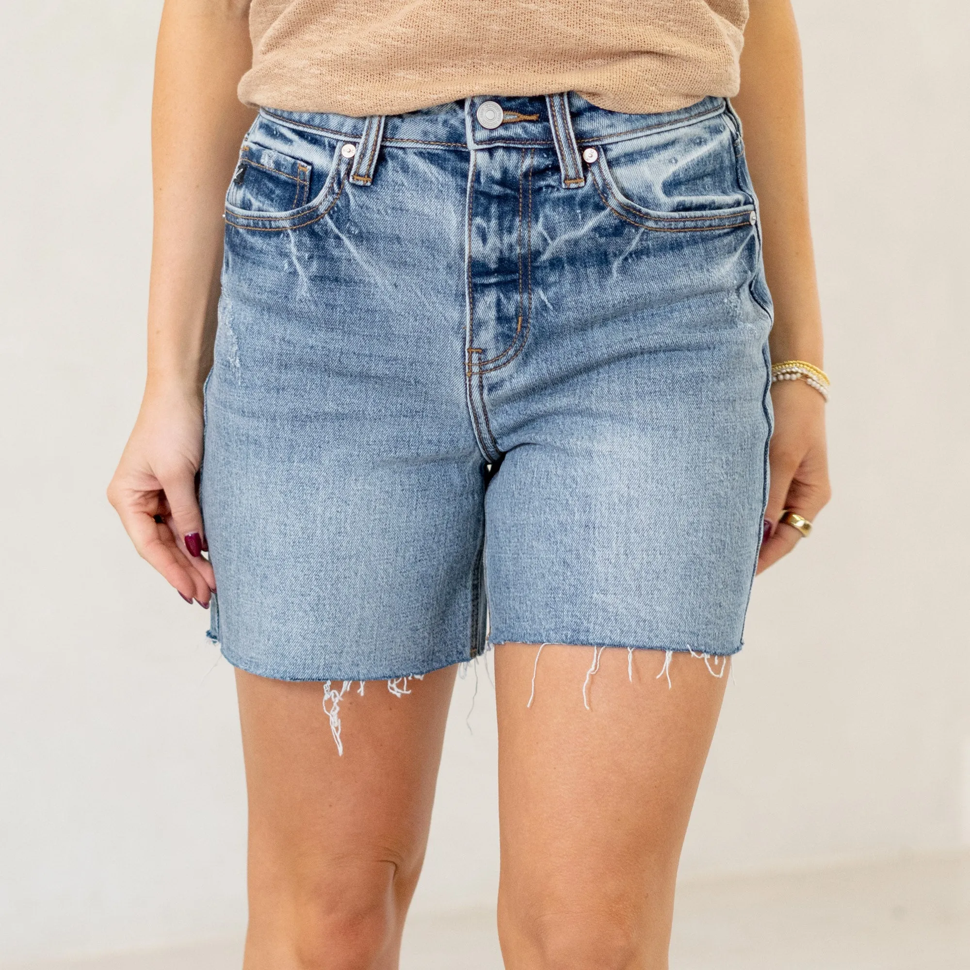 June High Rise Shorts Regular & Plus