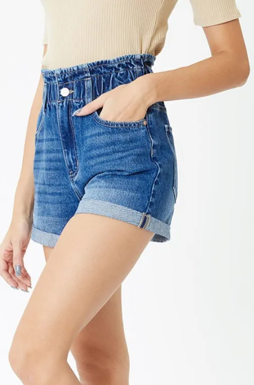 Kancan High Rise Bag Shorts