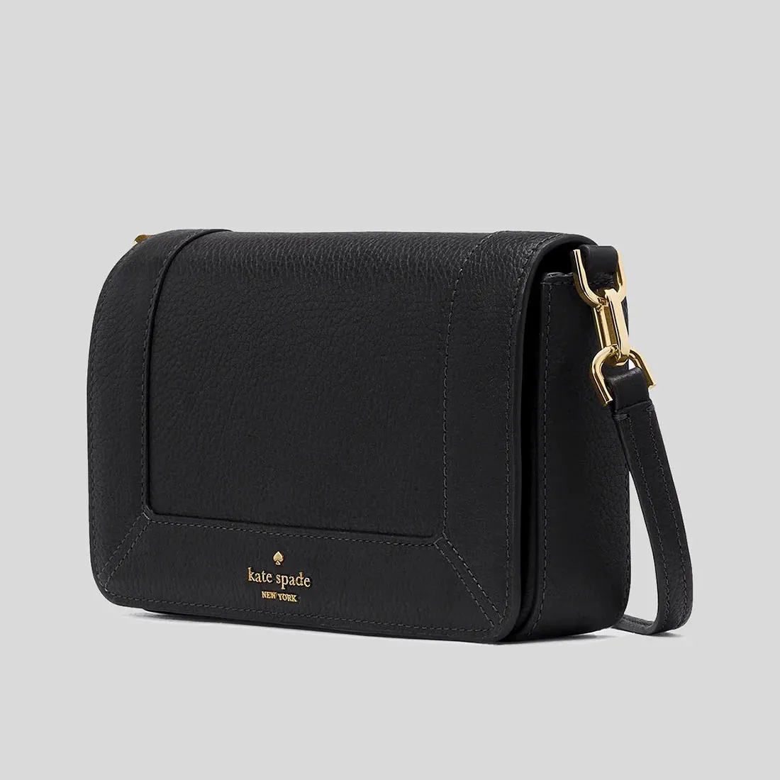 KATE SPADE Lena Mini Flap Crossbody Bag Black RS-KH784