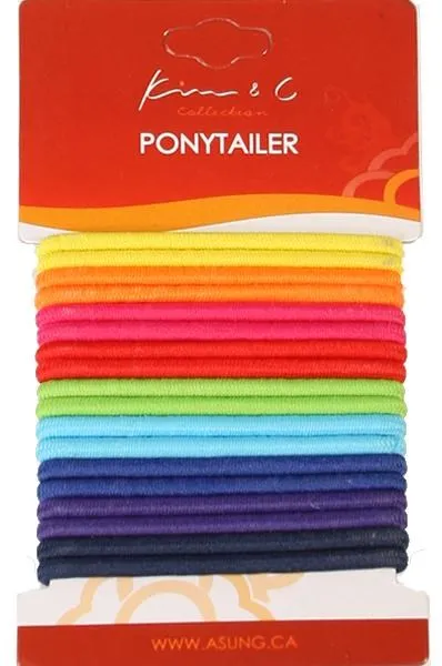 KIM & C 18pcs Ponytail Holder
