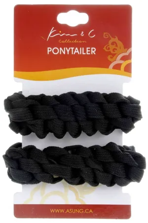 KIM & C 2pcs Braided Ponytailerss
