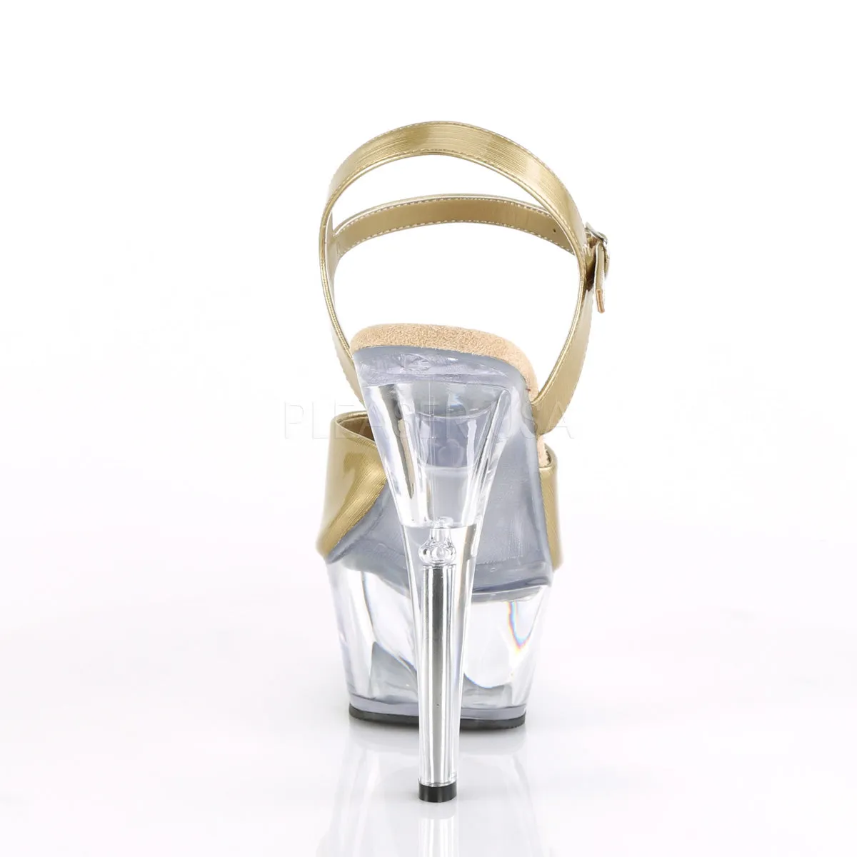 KISS-209BHG  Champagne Brushed Hologram/Clear