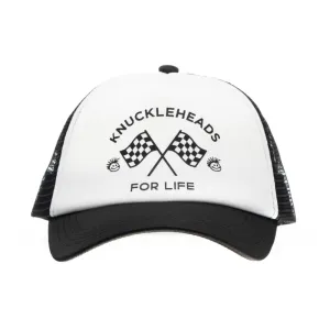 Knuckleheads For Life Bw Kids Trucker Hat