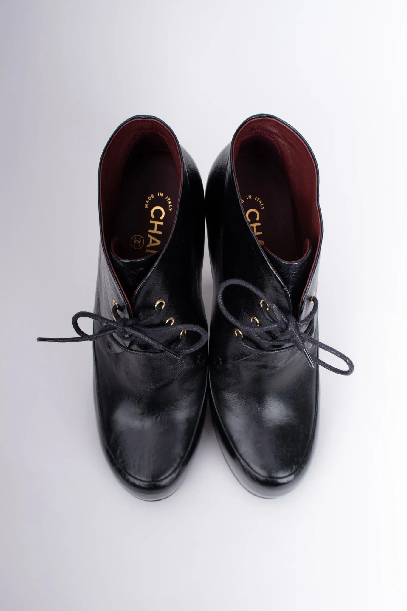 Lace-Up Ankle Boots