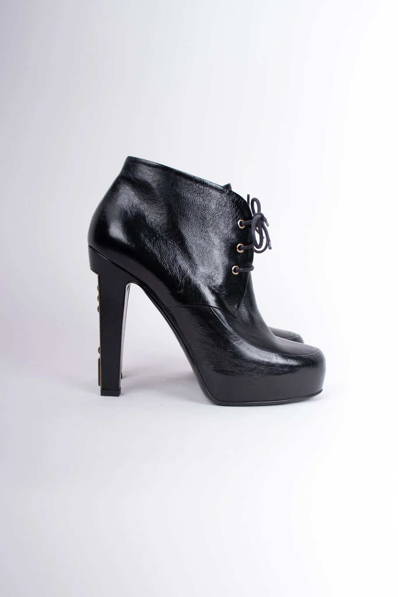 Lace-Up Ankle Boots