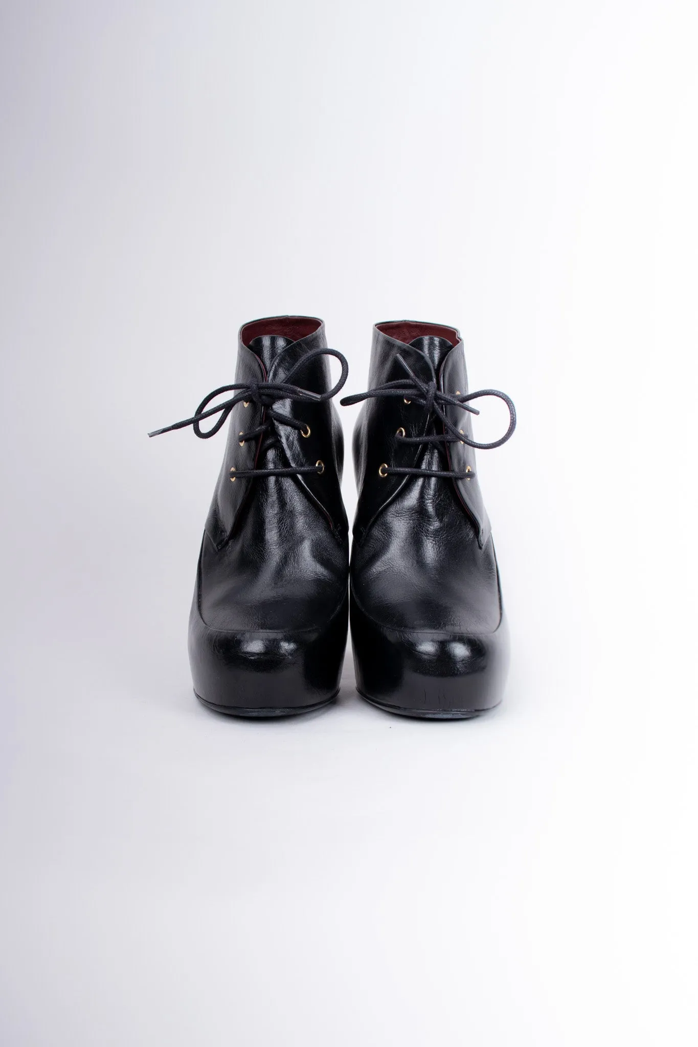 Lace-Up Ankle Boots
