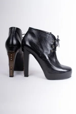 Lace-Up Ankle Boots