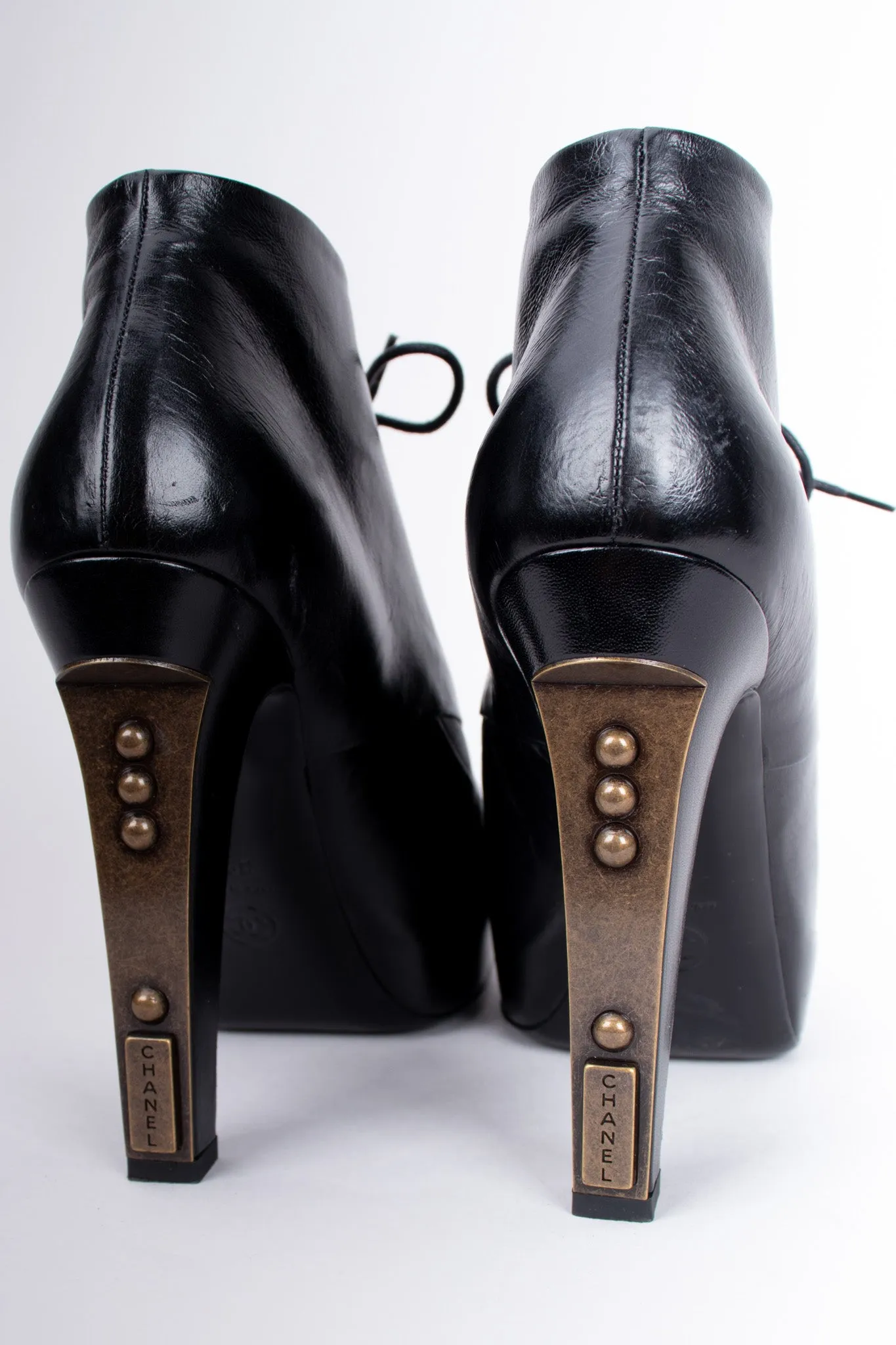 Lace-Up Ankle Boots