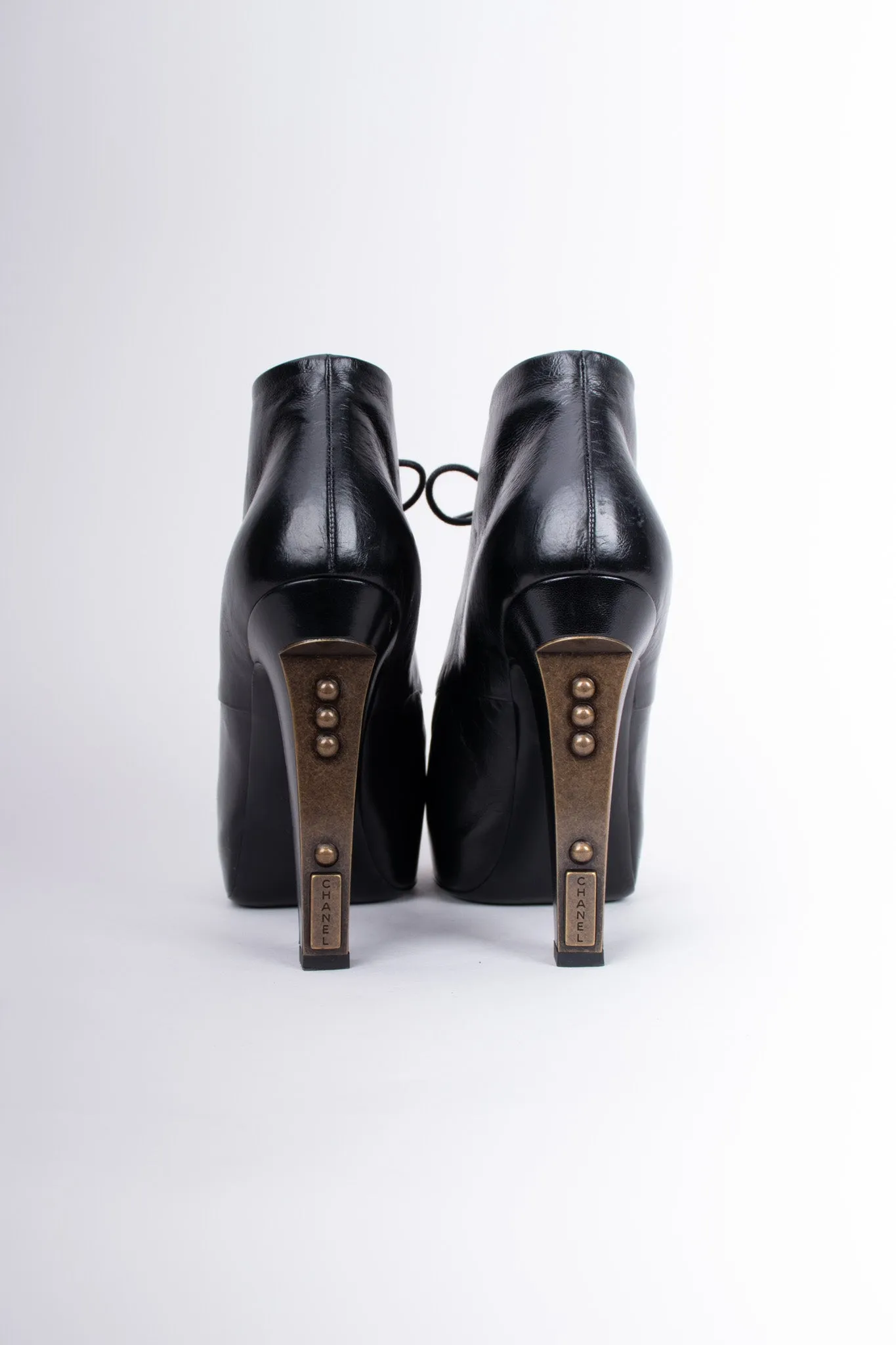 Lace-Up Ankle Boots