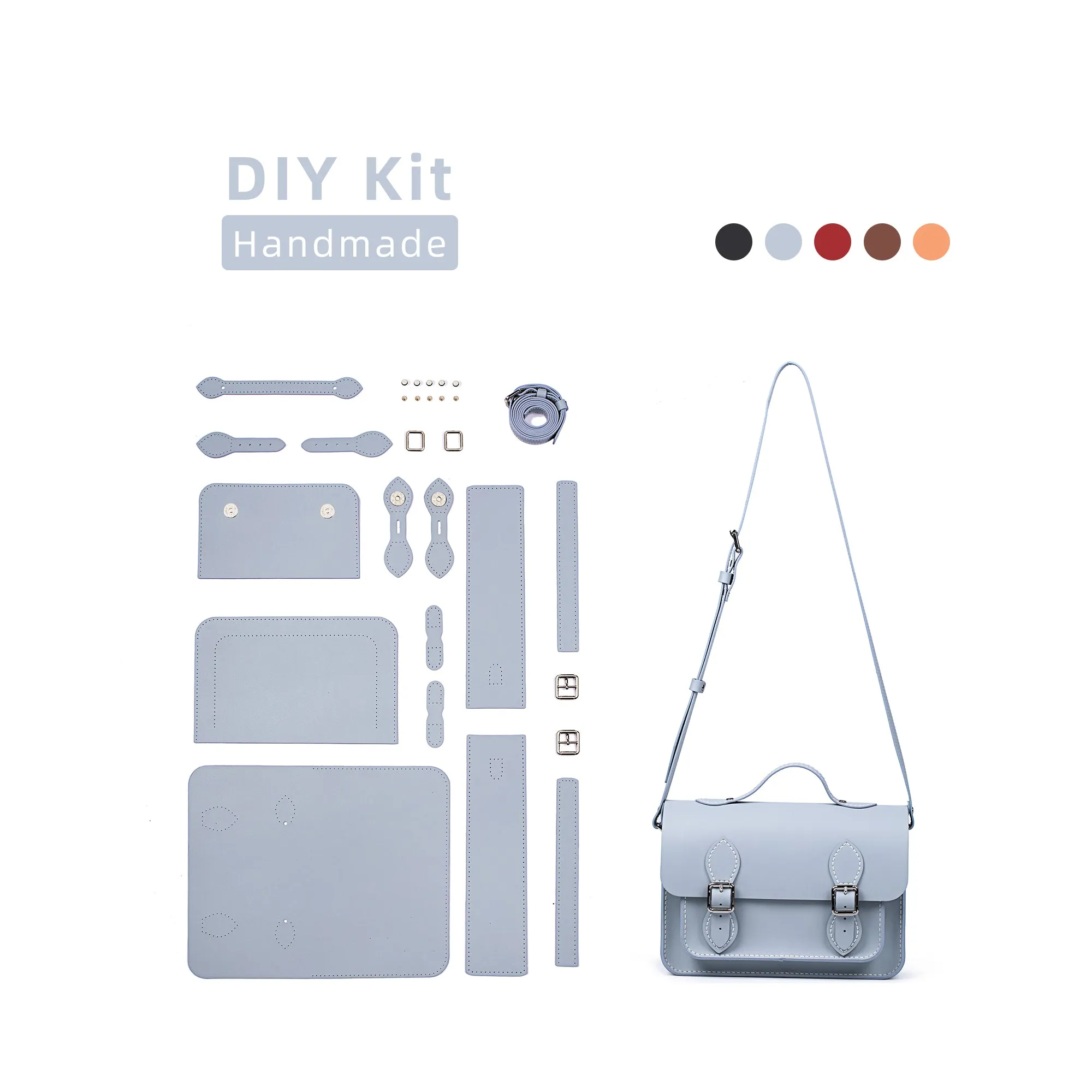 Large Cambridge Leather Bag Kit-Large Size