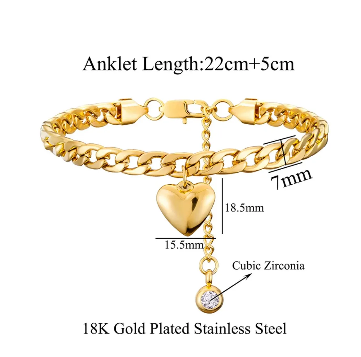 Lashae Anklets