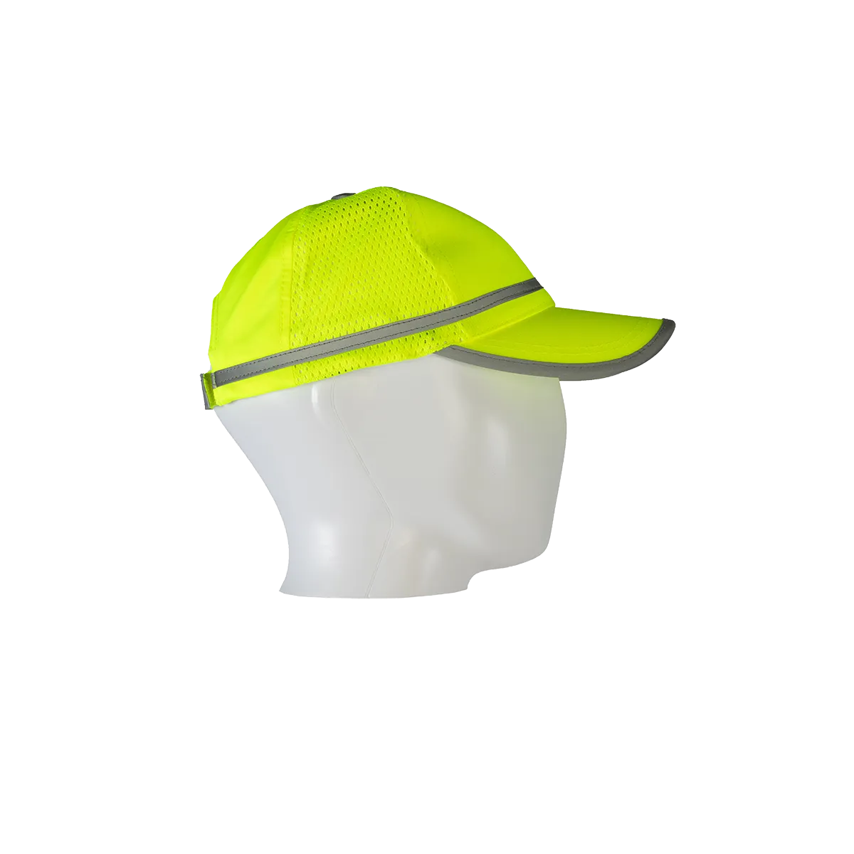 LBC-S1 ANSI Lime Hi Vis Baseball Cap Style Safety Cap