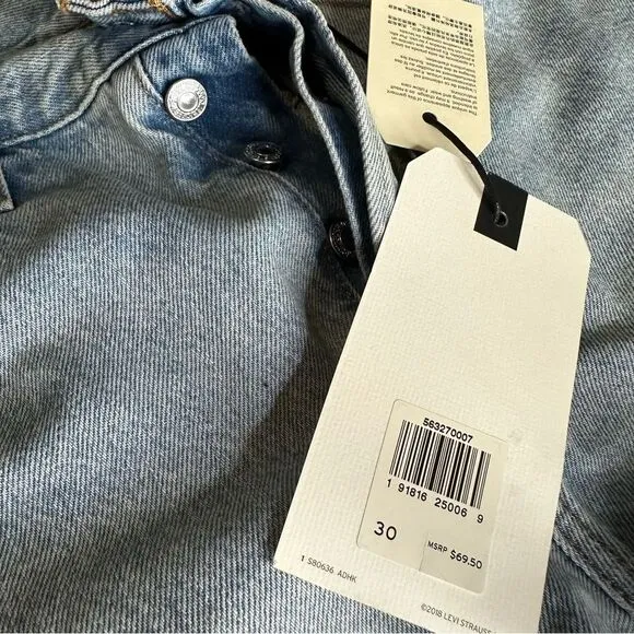 Levi’s 501 Big E Cut-off Denim Shorts