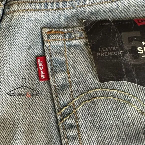 Levi’s 501 Big E Cut-off Denim Shorts